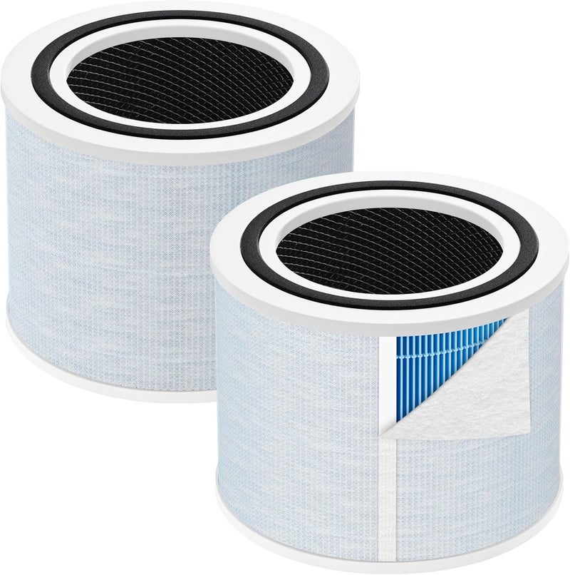 isingo 2 Pack Core 300 Replacement Filter for LEVOIT Core 300-P and Core 300S-P Air Purifier, Core 300-RF-SR - Image 1